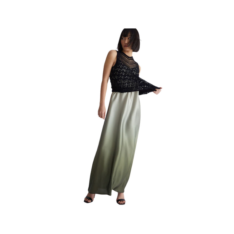 TOP EN TRICOT ÉCORESPONSABLE - NOIR