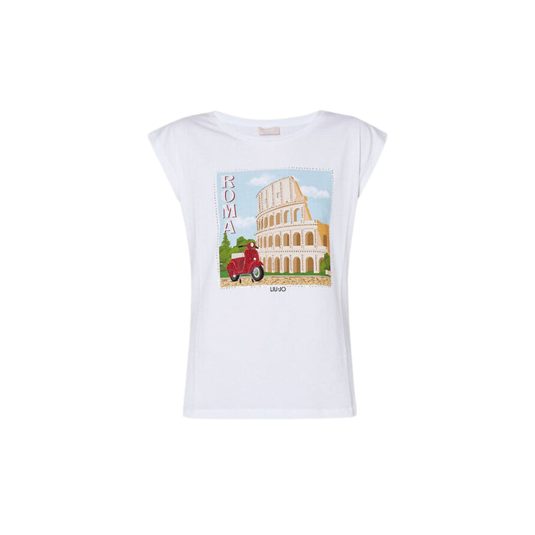 T-shirt femme imprimé Rome