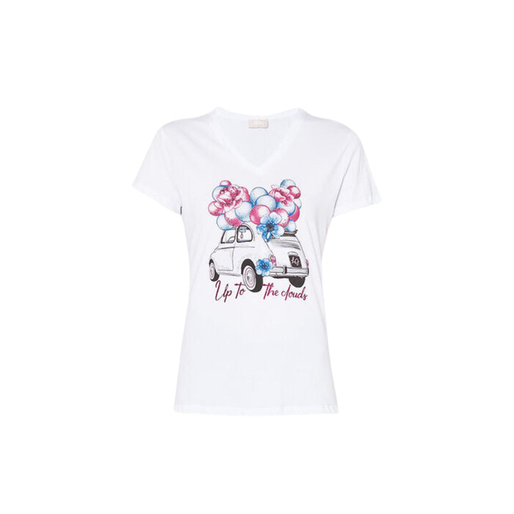 Women's cotton t-shirt with print