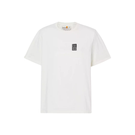 T-shirt Unisex realizzata in cotone con un piccolo logo sul petto