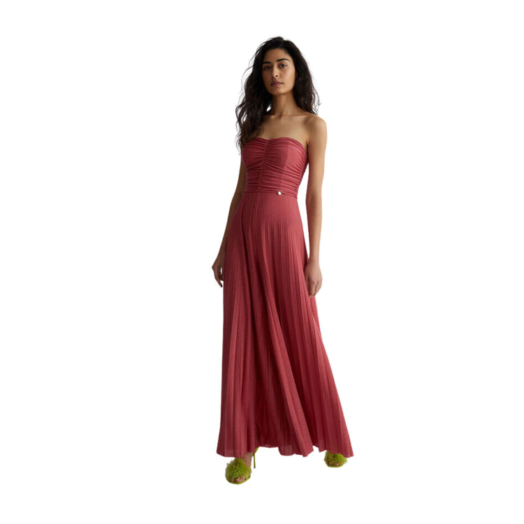Women's pleated jumpsuit