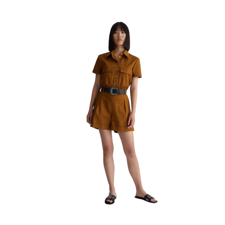 Women's playsuit with cut out