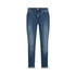 Jeans skinny con risvolto da donna