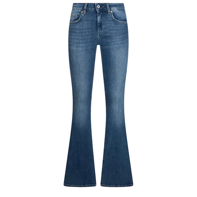 Jeans Donna con taglio a zampa