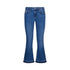 Jeans bootcut Donna con orli unfinished