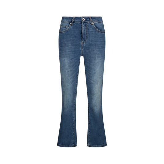 Jeans Flare Donna dal taglio cropped