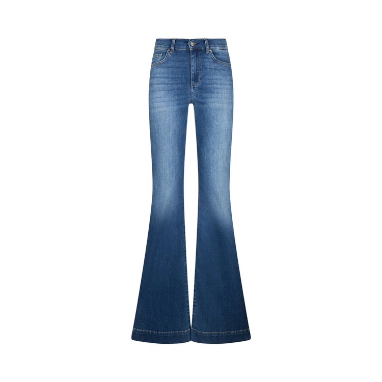 Jeans Donna bootcut a vita alta