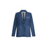 Blazer Donna in denim con strass