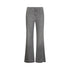 Jeans Donna in denim grigio con bottoni