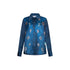 Camicia in denim da donna con stampa digitale
