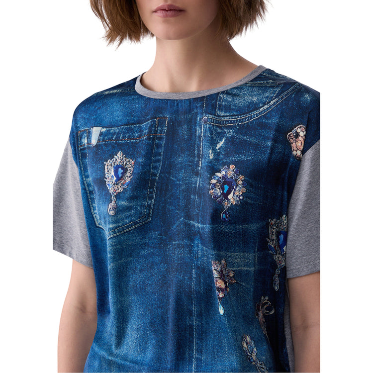 T-shirt Donna con stampa digitale