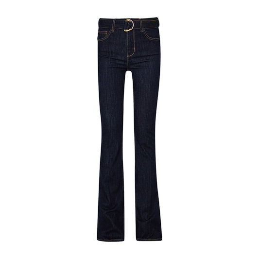 Jeans Donna con cintura sur ton