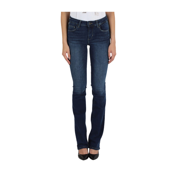 Jeans Donna a gamba dritta, bottom up