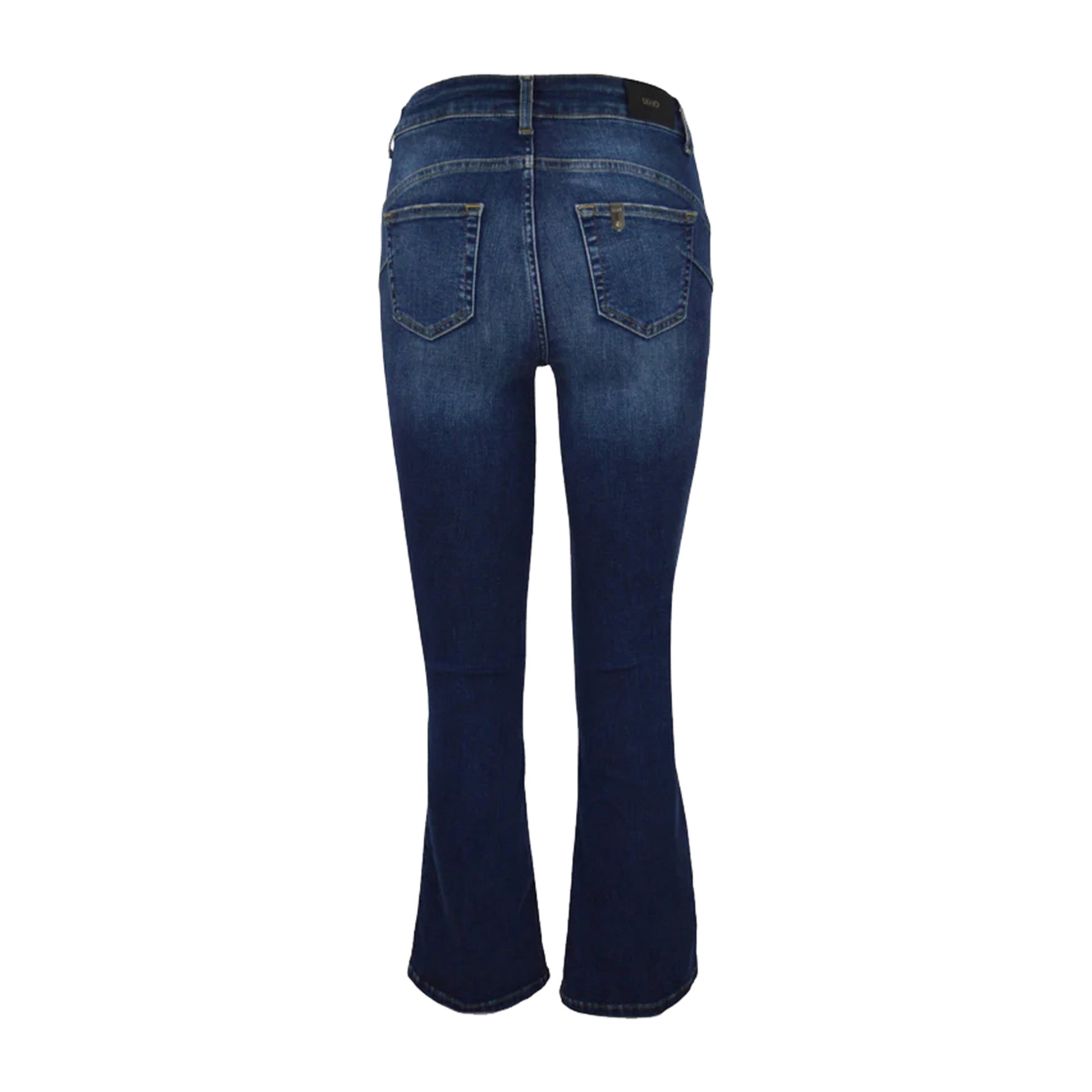 Jeans Donna mini flare alla caviglia