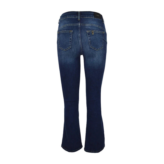 Jeans Donna mini flare alla caviglia