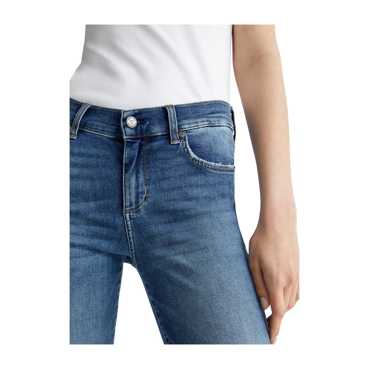 Jeans Donna Slim Stretch dettaglio frontale 