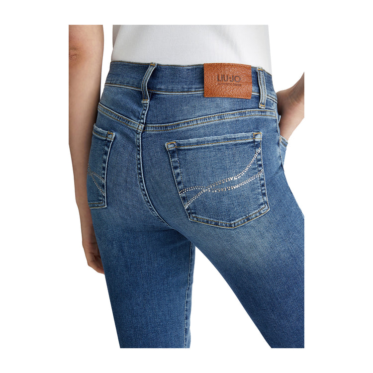 Jeans Donna Slim Stretch dettaglio retro