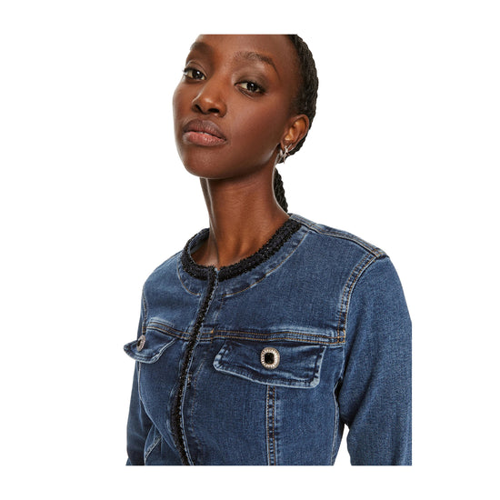 Cache Cache Veste En Jean Pour Femme Denim Style De Veste Pour