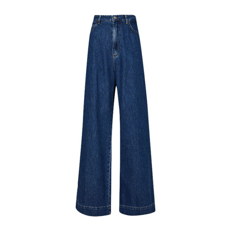 Jeans Flare Donna in cotone