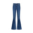 Jeans flare Donna a vita alta Blu