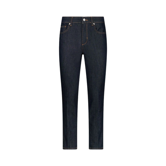 Acquista subito il Jeans Donna, realizzato in denim di cotone, a vita alta, gamba dritta e modello cinque tasche firmato LiuJo su Martini 900: vieni a scoprire tutta la collezione sul nostro sito.