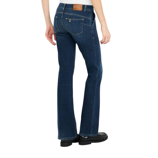 Jeans Donna Bootcut Stretch - Vita Bassa E Comodi - Foto 4