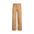 Pantaloni Donna cropped carrot fit Beige