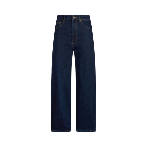Jeans Donna cropped a vita alta carrot fit