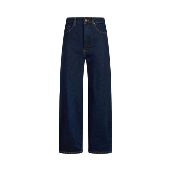 Jeans Donna cropped a vita alta carrot fit