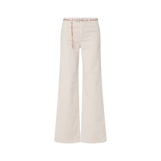 Pantalone flare Donna in velluto