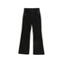 Jeans Donna svasato, dal lavaggio Nero, con bottoni 