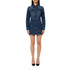 Abito corto Donna in denim vintage