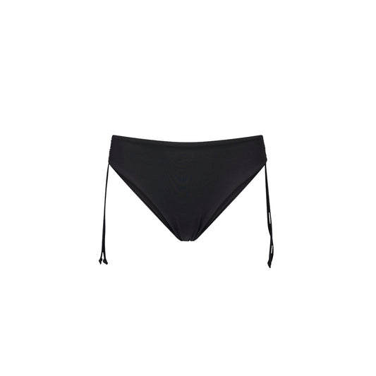 Slip da mare Donna in tinta unita nera