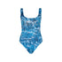 Costume intero Donna con stampa jeans