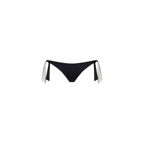 Slip da mare Donna con fiocchetti nero