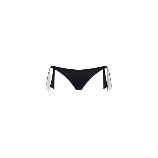 Slip da mare Donna con fiocchetti nero