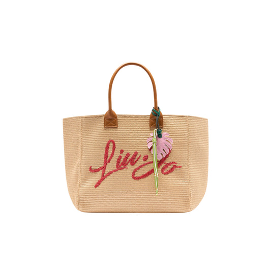 Borsa Grande Donna con charm logato a forma di palma