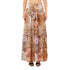 Gonna lunga Donna stampata all over modella frontale