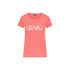 T-shirt Donna a girocollo, slim, con logo sul davanti