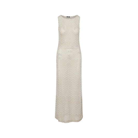 Abito Donna in maglia chevron