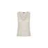 Top Donna con profondo scollo a V e motivo chevron