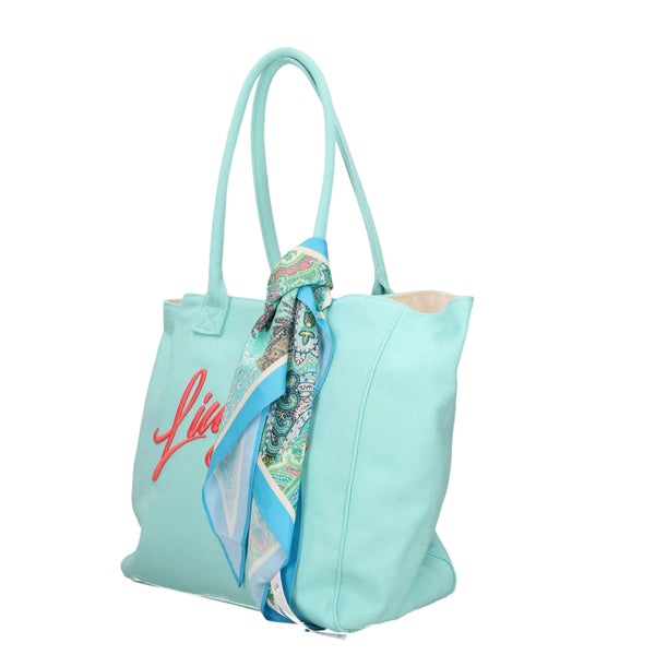 Borsa in Tela da Donna con foulard removibile