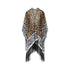 Kaftano copricostume animalier con le frange 
