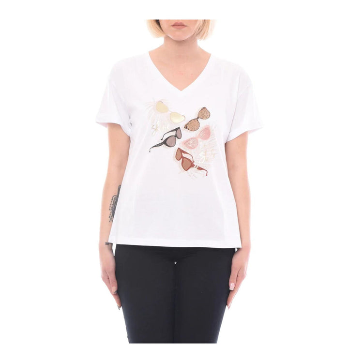 T-shirt femme imprimé lèvres
