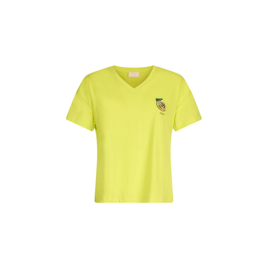T-shirt gialla da Donna con limone
