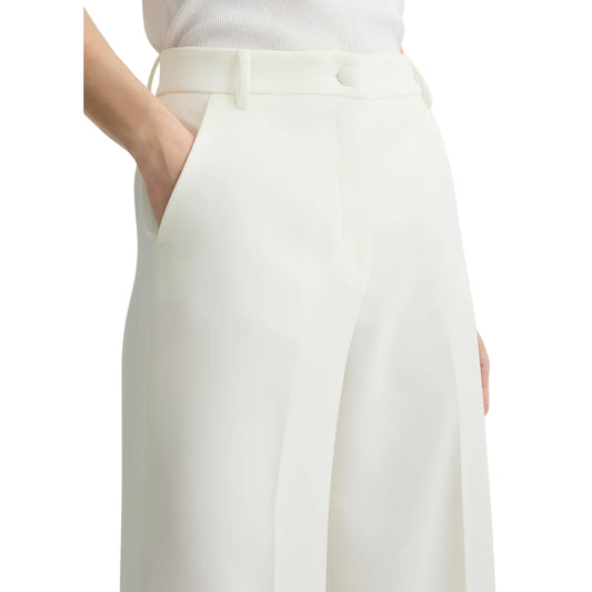 Pantaloni Donna a palazzo bianco