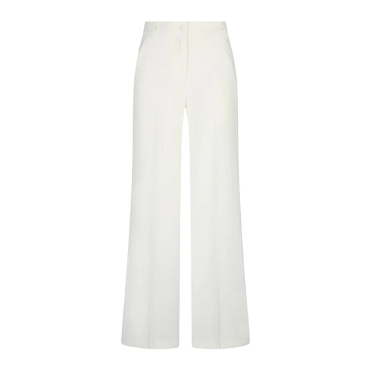 Pantaloni Donna a palazzo bianco