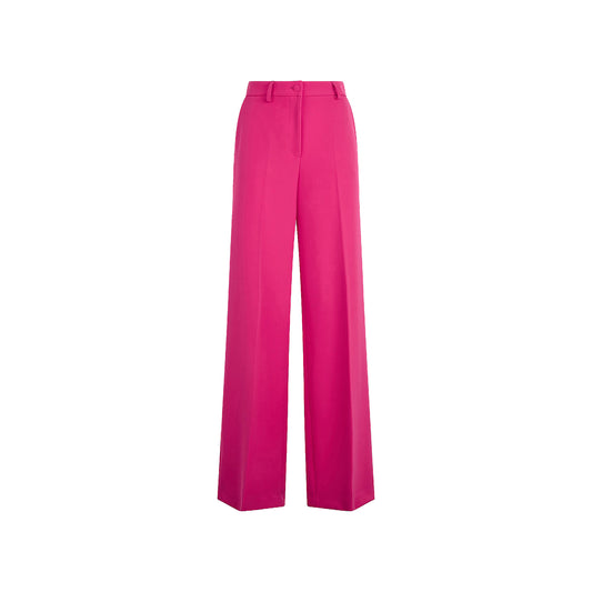 Pantaloni Donna a palazzo fucsia