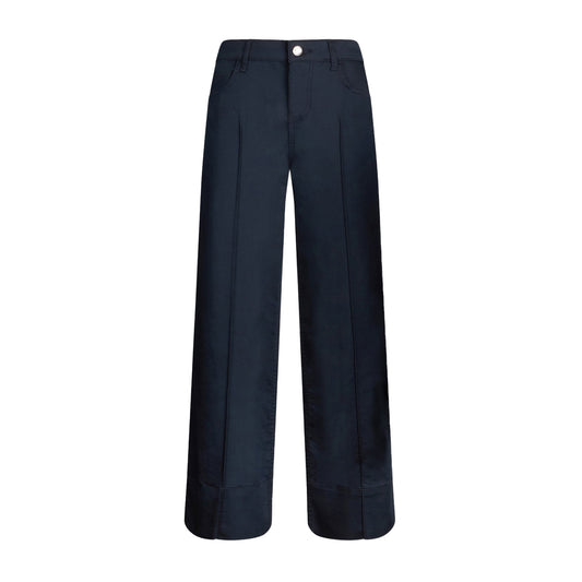 Pantaloni Flare Donna a vita alta Blu