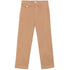 Pantaloni Donna Chino cropped tinta unita beige